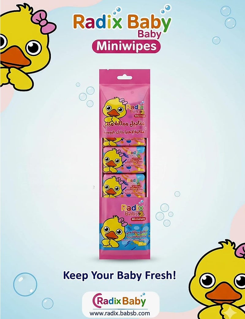 Baby Wet Wipes – Softness and Safety from the First Touch, Set of (12 Packs)